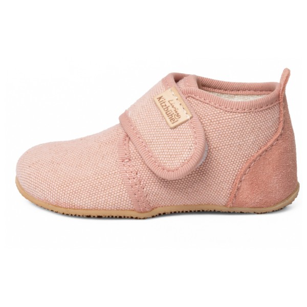 Living Kitzbühel - Kid's Babyklett Ulli Uni - Hüttenschuhe Gr 22 rosa von Living Kitzbühel