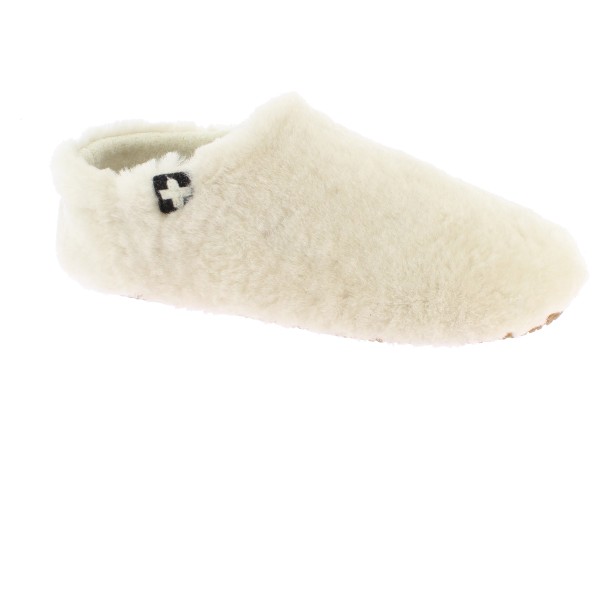 Living Kitzbühel - Women's Lammfell Slip-On - Hüttenschuhe Gr 36 beige von Living Kitzbühel