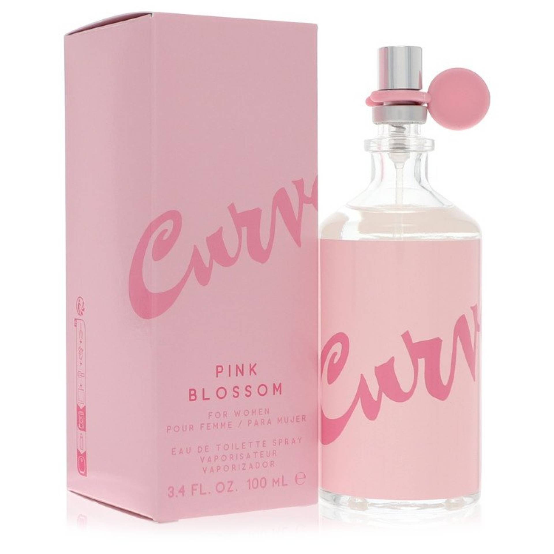 Liz Claiborne Curve Pink Blossom Eau De Toilette Spray 101 ml von Liz Claiborne