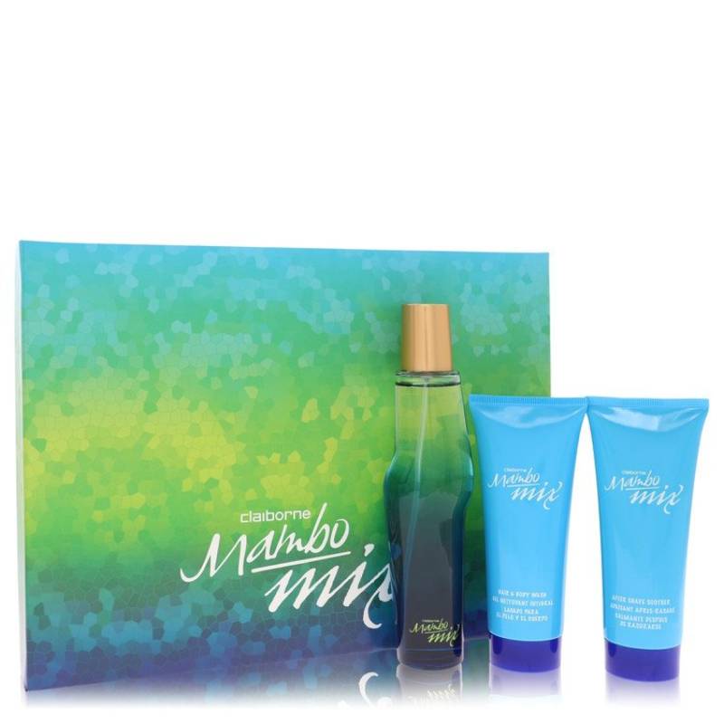 Liz Claiborne Mambo Mix Gift Set -- 100 ml Eau De Cologne Spray + 100 ml After Shave Soother + 100 ml Shower Gel von Liz Claiborne