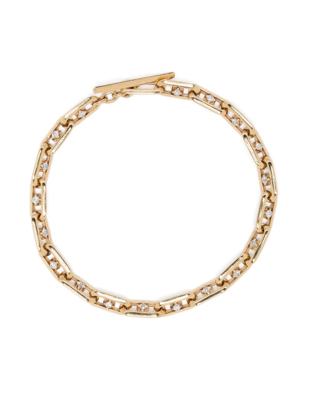 Lizzie Mandler Fine Jewelry 18kt yellow gold diamond bracelet von Lizzie Mandler Fine Jewelry