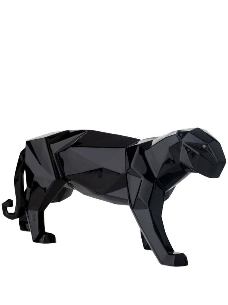 Lladró Panther Glazed sculpture - Black von Lladró