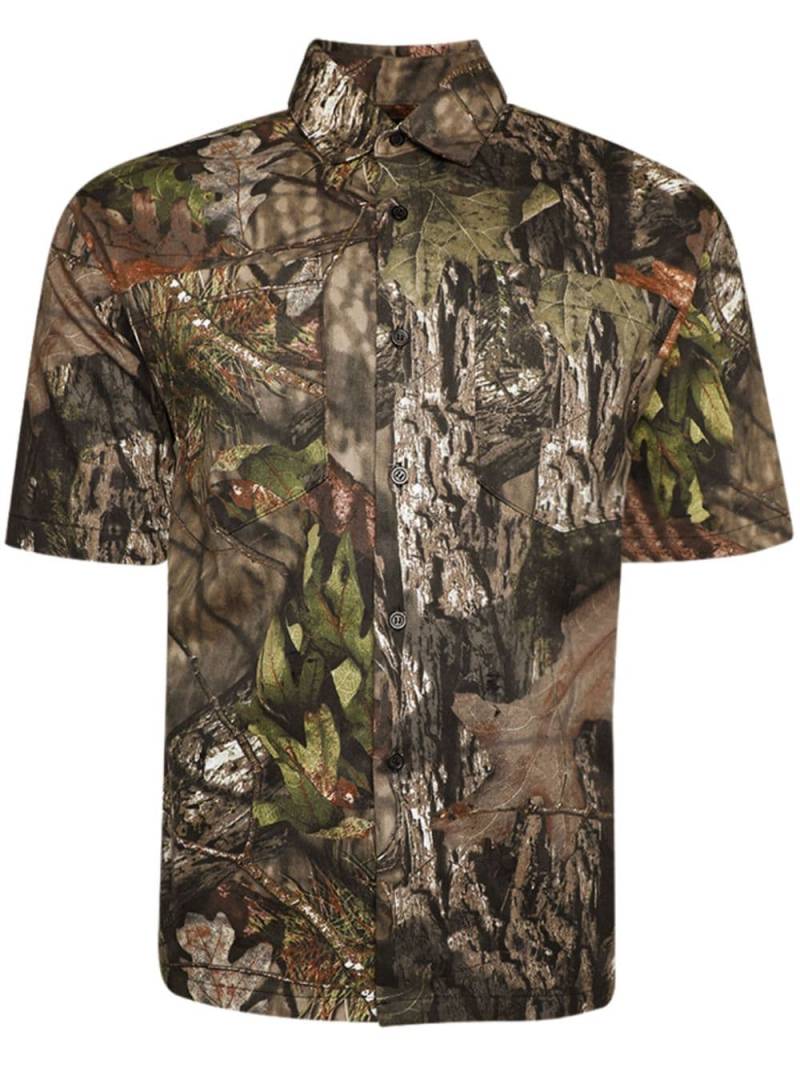 Local Authority LA Slash camouflage-pattern shirt - Green von Local Authority