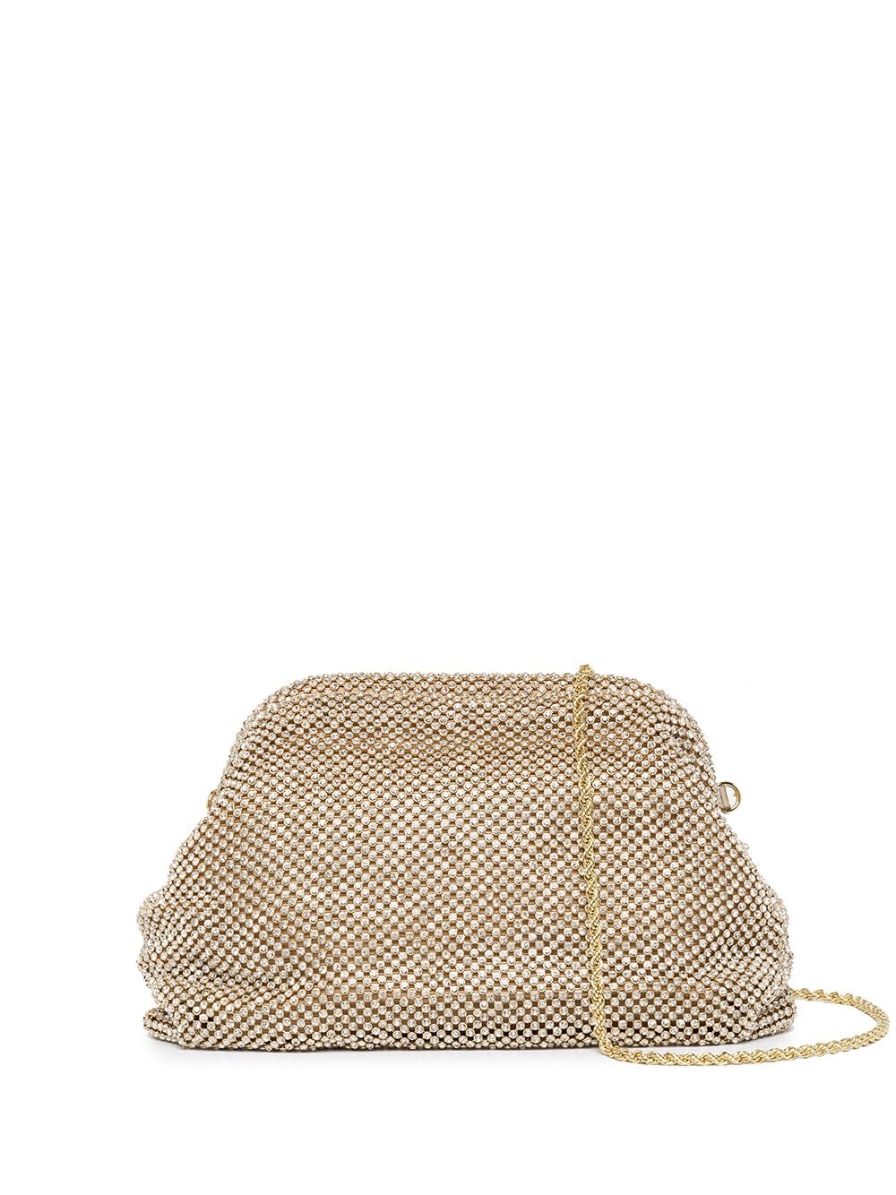 Loeffler Randall Doreen crystal-embellished clutch bag - Gold von Loeffler Randall