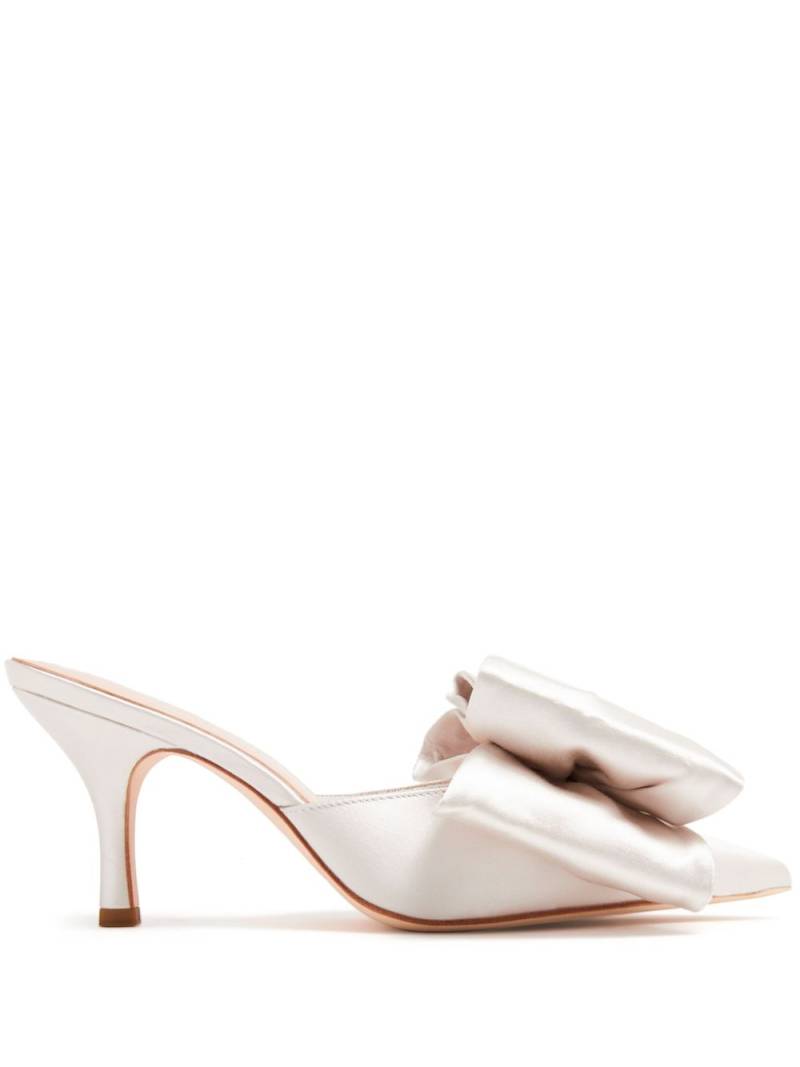 Loeffler Randall Margot 80mm satin mules - Neutrals von Loeffler Randall