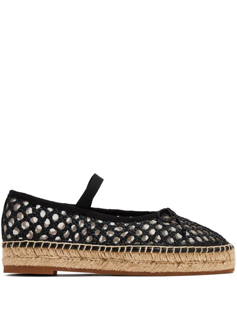 Loeffler Randall raffia espadrilles - Black von Loeffler Randall