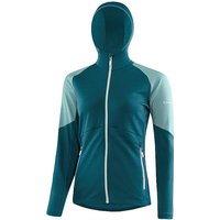 LÖFFLER Damen Langalaufjacke Hoody Tour Transtex petrol | 34 von Löffler