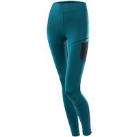 LÖFFLER Damen Langlaufhose Tight Long petrol | 36 von Löffler