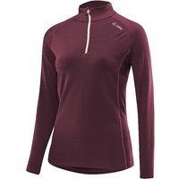 LÖFFLER Damen Langlaufshirt Midlayer transtex® Merino dunkelrot | 38 von Löffler