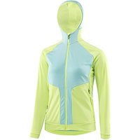 LÖFFLER Damen Langlaufunterziehshirt Hoody Tech Stretch hellgrün | 36 von Löffler