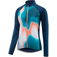 LÖFFLER Damen Rad Trikot Mirage FZ LS dunkelblau | 40 von Löffler