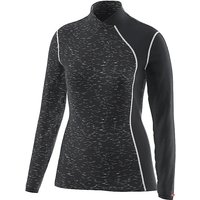 LÖFFLER Damen Unterziehshirt Stripes Transtex schwarz | 36 von Löffler