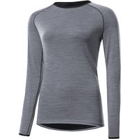 LÖFFLER Damen Unterziehshirt TRANSTEX® Merino grau | 40 von Löffler