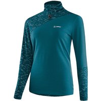 LÖFFLER Damen Unterziehshirt TRANSTEX® Turtleneck Starlit petrol | 34 von Löffler