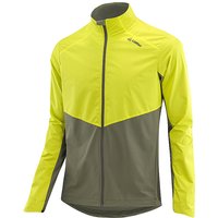 LÖFFLER Herren Rad Hybridjacke Strevento gelb | 50 von Löffler