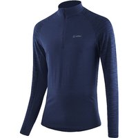 LÖFFLER Herren Unterziehshirt Midlayer Transtex dunkelblau | 48 von Löffler