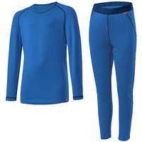 LÖFFLER Kinder Funktionsunterwäsche-Set TRANSTEX® WARM blau | 116 von Löffler