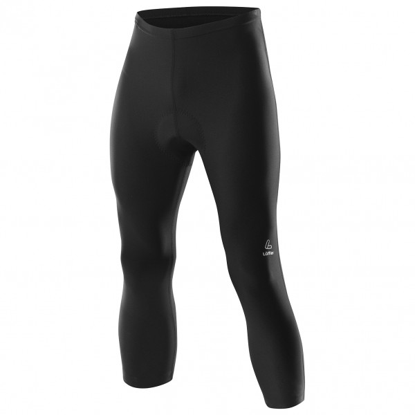 Löffler - Bike 3/4 Tights Basic - Velohose Gr 46;48;50;52;54;56;58;60 schwarz von Löffler