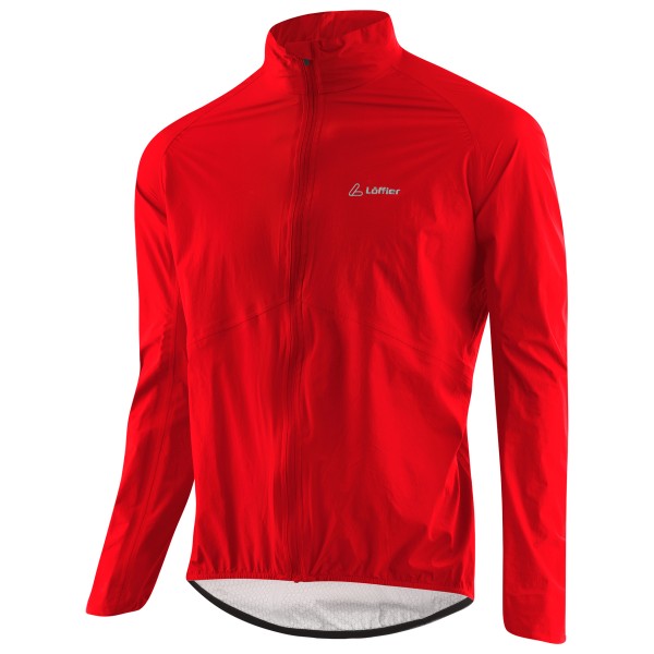 Löffler - Bike Jacket WPM Pocket - Velojacke Gr 48 rot von Löffler