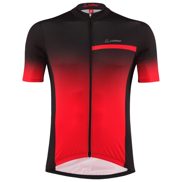 Löffler - Bike Jersey Full-Zip Coogan Mid - Velotrikot Gr 54 rot von Löffler