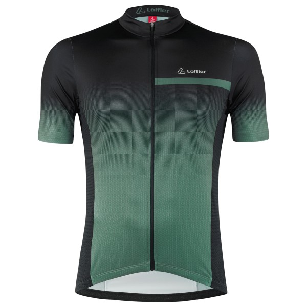 Löffler - Bike Jersey Full-Zip Coogan Mid - Velotrikot Gr 56 schwarz von Löffler