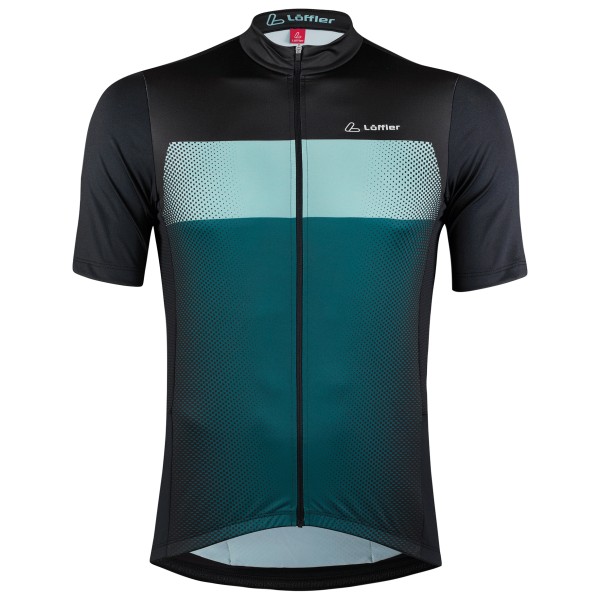 Löffler - Bike Jersey Full-Zip Grady Mid - Velotrikot Gr 48;50;52;54;56;58;60 blau;türkis von Löffler