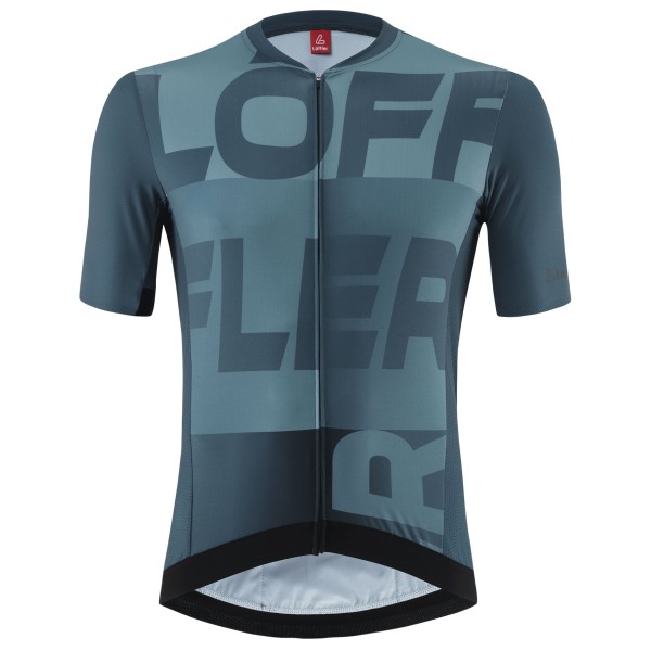 Löffler - Bike Jersey Full-Zip Signature Mid - Velotrikot Gr 56 blau von Löffler