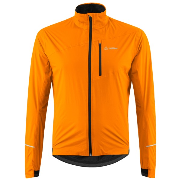 Löffler - Bike Rain Jacket Primaloft Active - Velojacke Gr 48;52 blau;orange von Löffler