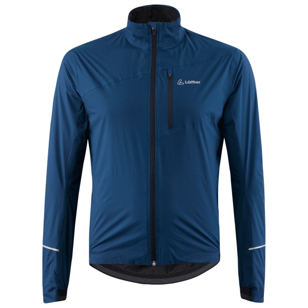 Löffler - Bike Rain Jacket Primaloft Active - Velojacke Gr 48 blau von Löffler