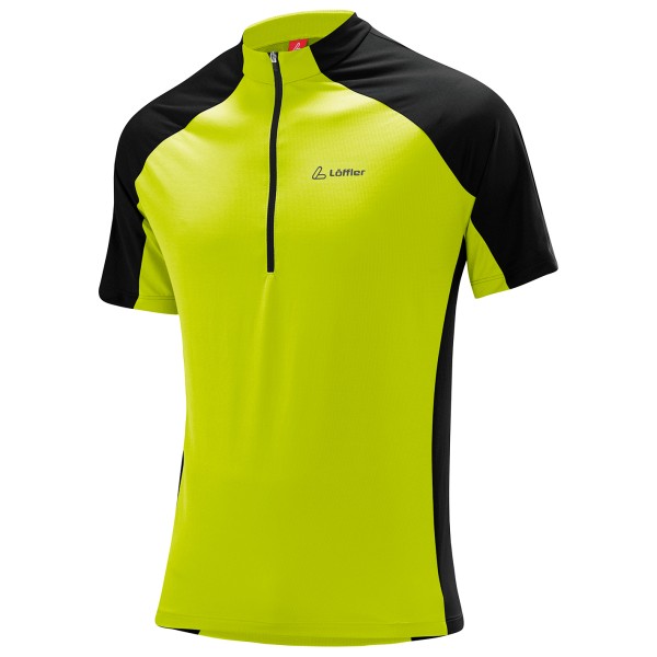 Löffler - Bike Shirt Halfzip Alpha 3,0 - Velotrikot Gr 50 grün von Löffler