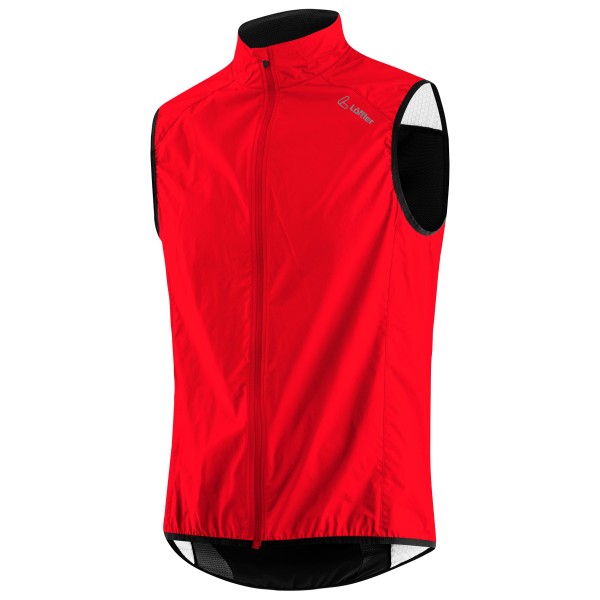 Löffler - Bike Vest Comfort Fit WPM Pocket - Velogilet Gr 50 rot von Löffler