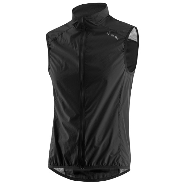 Löffler - Bike Vest WPM Pocket - Velogilet Gr 50 schwarz von Löffler