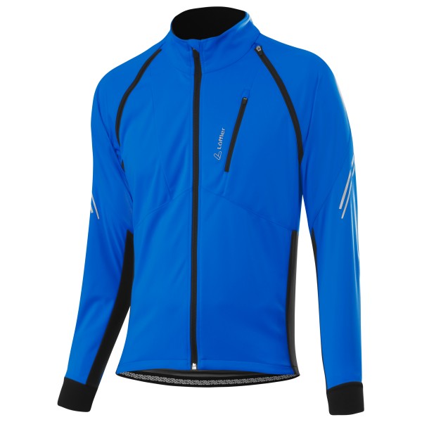 Löffler - Bike Zip-Off Jacket San Remo 2 Windstopper Light - Velojacke Gr 50 blau von Löffler