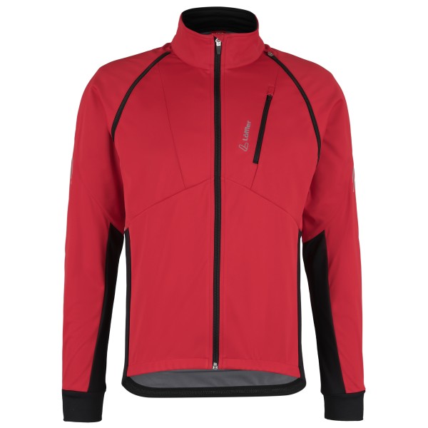 Löffler - Bike Zip-Off Jacket San Remo 2 Windstopper Light - Velojacke Gr 50 rot von Löffler