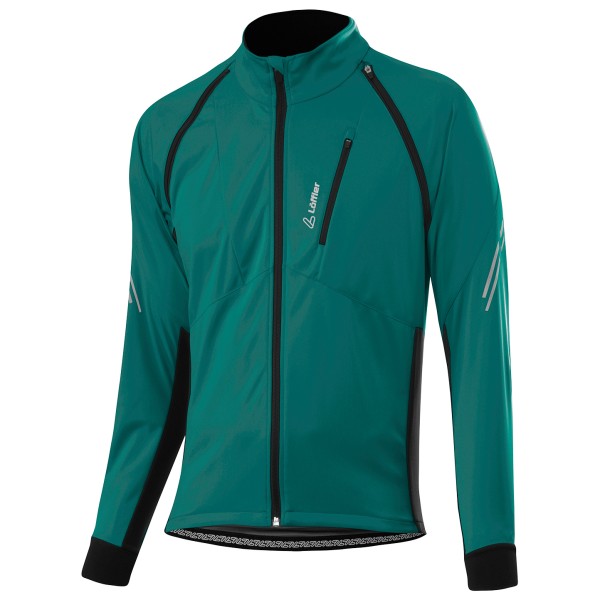 Löffler - Bike Zip-Off Jacket San Remo 2 Windstopper Light - Velojacke Gr 52 türkis von Löffler