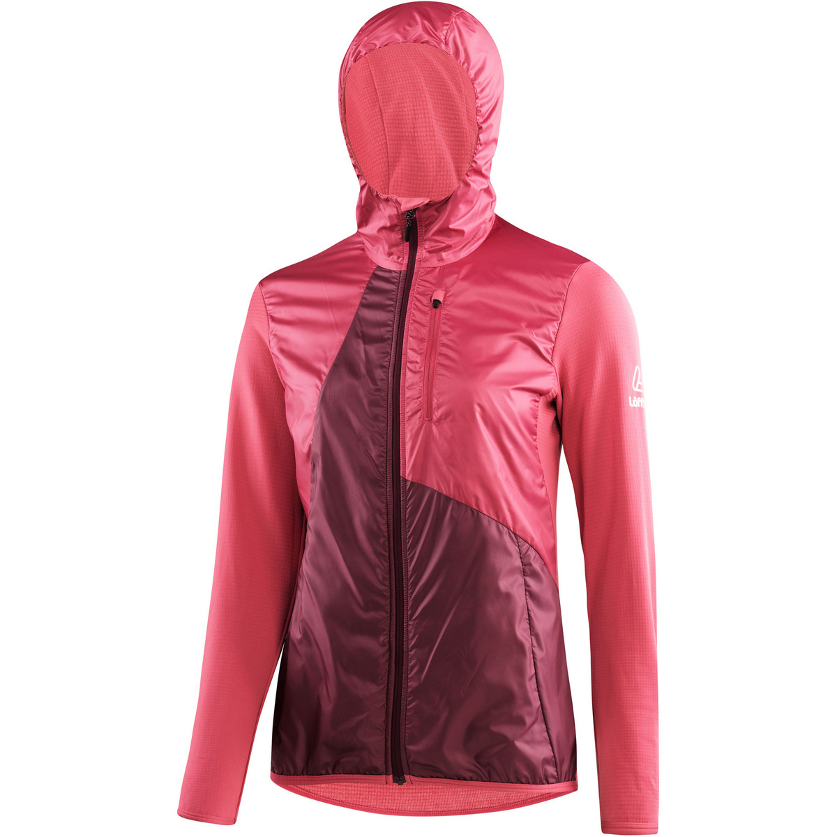 Löffler Damen Windfleece Merino Hoodie Jacke Löffler Damen Windfleece Merino Hoodie Jacke von Löffler