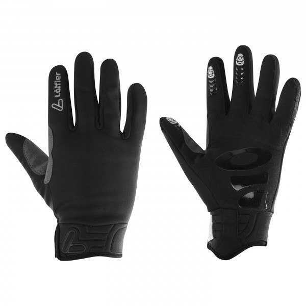 Löffler - Gloves Windstopper Warm - Handschuhe Gr 10-10,5;7-7,5;8-8,5;9-9,5 schwarz von Löffler