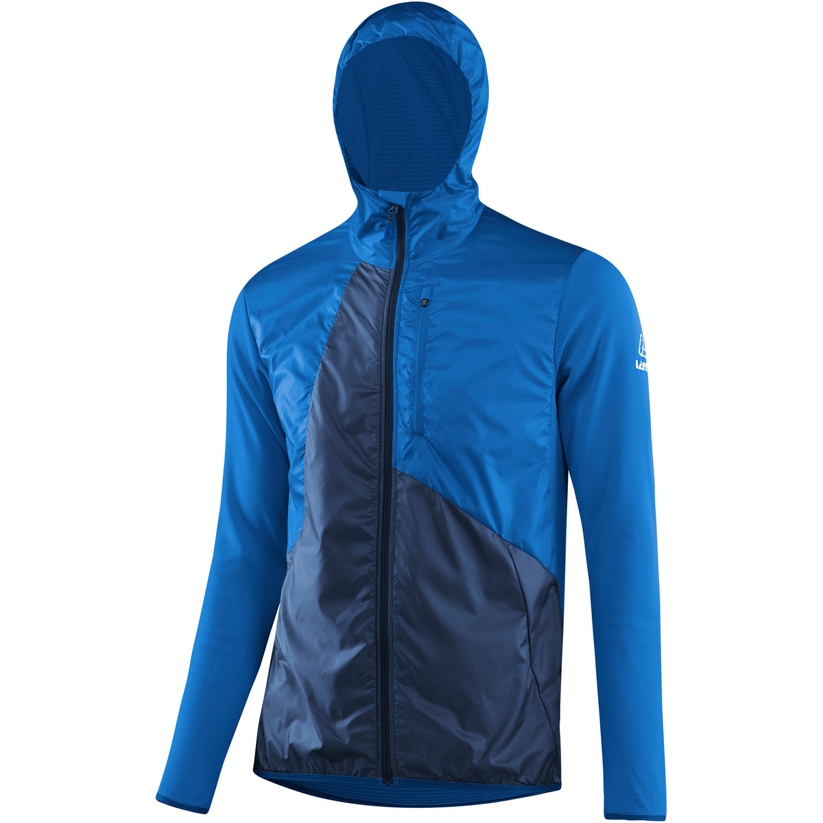 Löffler Herren Windfleece Merino Hoodie Jacke Löffler Herren Windfleece Merino Hoodie Jacke von Löffler