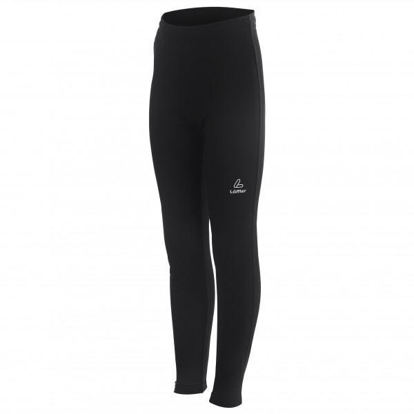 Löffler - Kid's Tights Evo Thermo-Innenvelours - Langlaufhose Gr 128;140;152;164 schwarz von Löffler