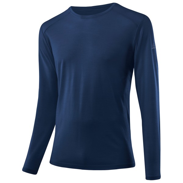 Löffler - L/S Shirt Merino-Tencel - Merinoshirt Gr 46;48;50;52;54;56 blau von Löffler