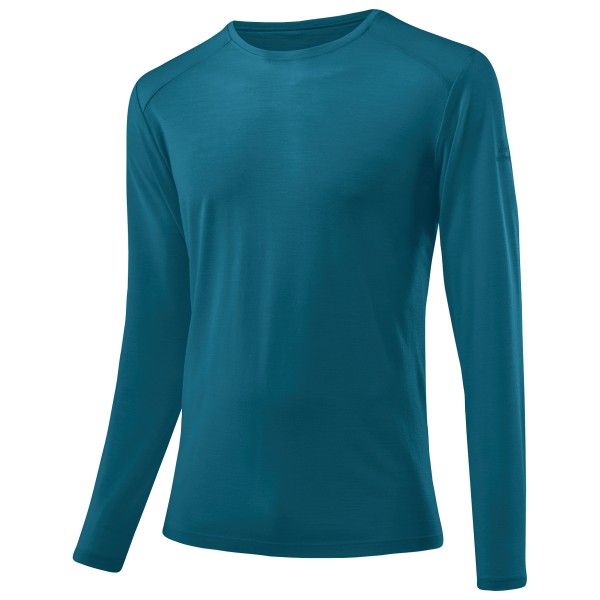 Löffler - L/S Shirt Merino-Tencel - Merinoshirt Gr 46 blau von Löffler