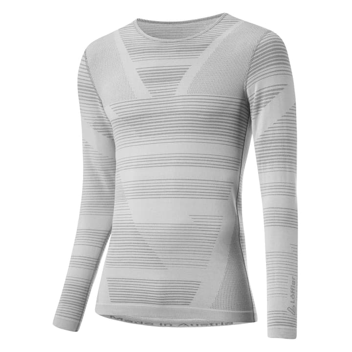 Löffler M Shirt L/S Transtex® Retr'x Langarmshirt grau von Löffler