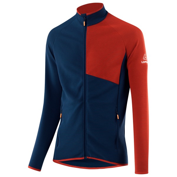 Löffler - Midjacket Transtex Rib - Fleecejacke Gr 48;50;52 blau von Löffler