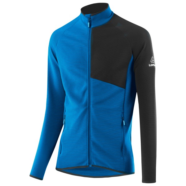 Löffler - Midjacket Transtex Rib - Fleecejacke Gr 48 blau von Löffler