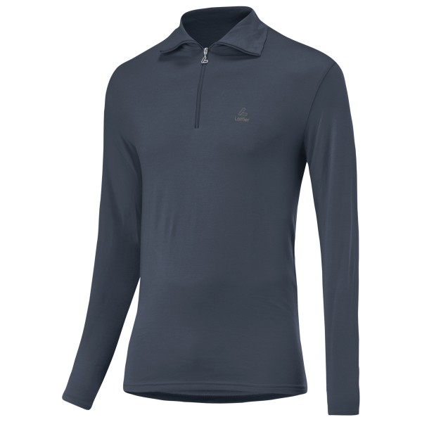 Löffler - Midlayer Evo Turtle Transtex - Fleecepullover Gr 62 blau von Löffler