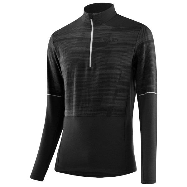 Löffler - Midlayer Hywa Transtex - Fleecepullover Gr 46 schwarz von Löffler