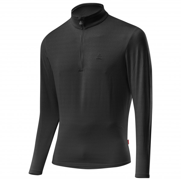 Löffler - Midlayer Transtex - Fleecepullover Gr 48 schwarz von Löffler