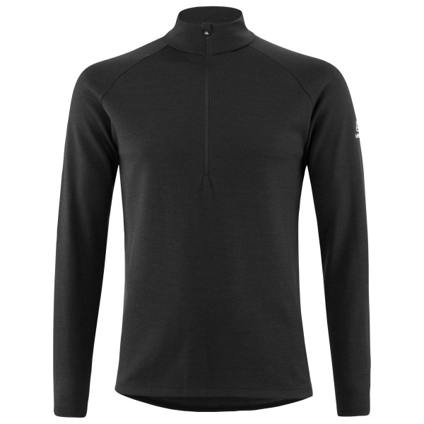 Löffler - Midlayer Transtex Merino - Merinolongsleeve Gr 48;52;56 grau;schwarz von Löffler