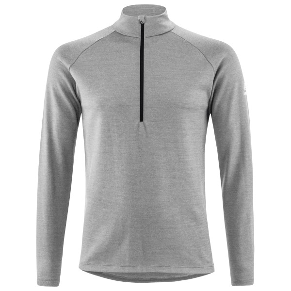 Löffler - Midlayer Transtex Merino - Merinolongsleeve Gr 50 grau von Löffler