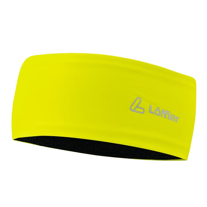 Löffler Mono Headband Stirnband gelb von Löffler